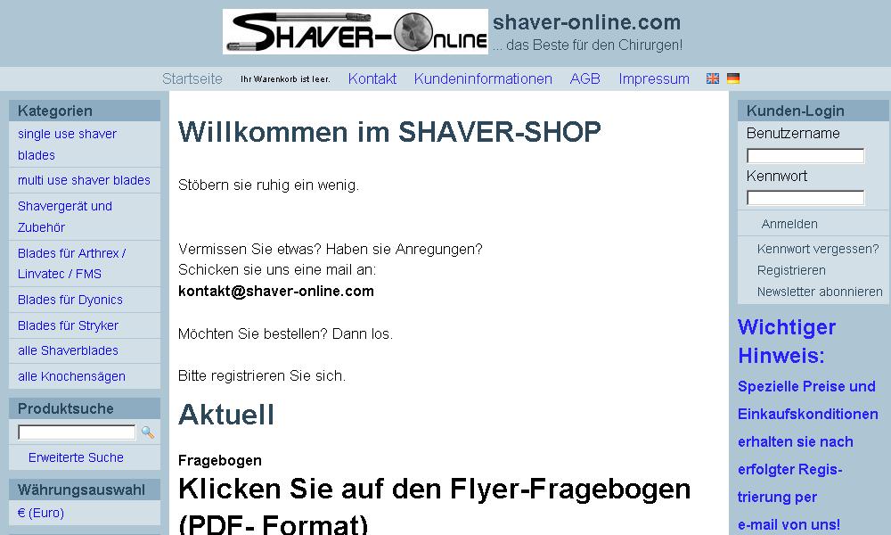hier geht es zum Onlineshop
